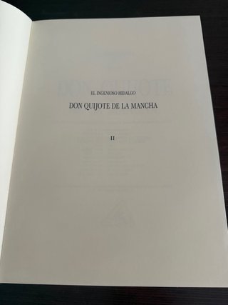 El ingenioso hidalgo Don Quijote de la Mancha
