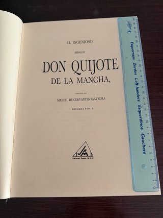 El ingenioso hidalgo Don Quijote de la Mancha