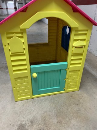 Casa de Peppa Pig y cocina de madera