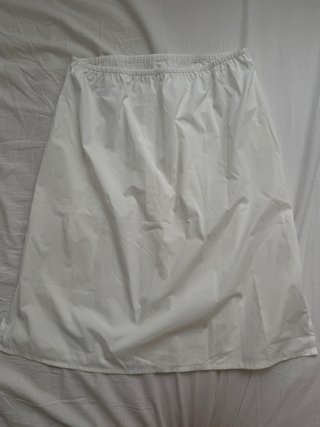 Falda blanca Uniqlo tul para volumen vestidos new