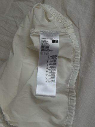 Falda blanca Uniqlo tul para volumen vestidos new