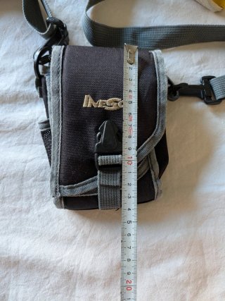 Bolso bandolera INESCA negro