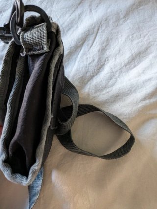 Bolso bandolera INESCA negro