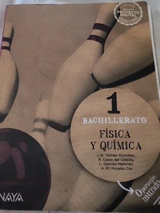 Física y Química 1 Bachillerato : Operación mundo