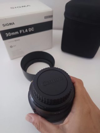Objetivo Sigma 30mm 1:1.4 DC Φ62