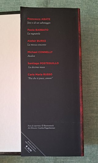 Libro Rosso Sangue racconti Connelly Burke Barbato