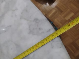 Mueble recibidor marmol pintado