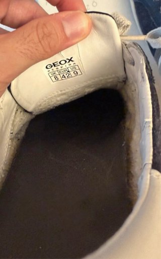 Zapatillas Geox Azul Marino y Gris