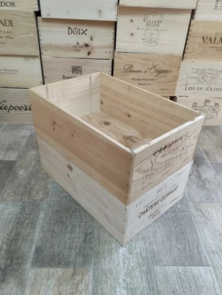2 Cajas Madera Almacenaje Grandes