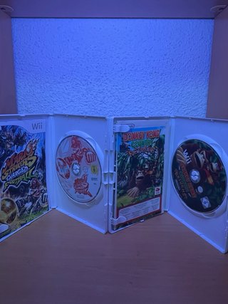 Lote 2 Juegos Wii: Mario Strikers + Donkey Kong