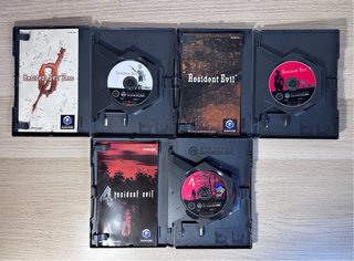 Lote Resident Evil GameCube PAL España