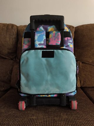 Mochila Totto con Ruedas Floral