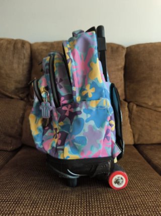 Mochila Totto con Ruedas Floral