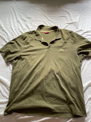 Polo Puma Verde Militar Talla XXL