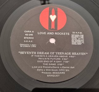 Love And Rockets Seventh Dream Of Teenage Heaven