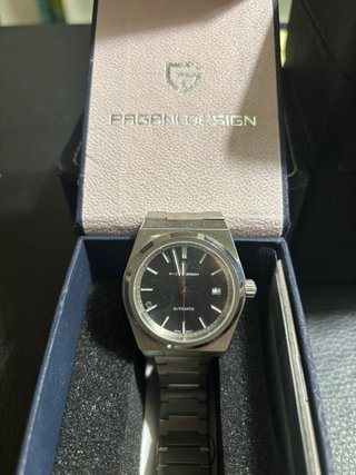 Reloj Pagani Design Negro y Plateado