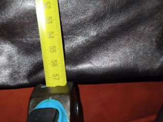 Chaqueta Cuero Vintage Años 70 Marrón