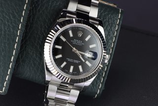 Rolex Datejust 116334 41mm Acero Negro