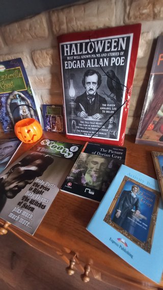 Lote libros Halloween profesor colegio