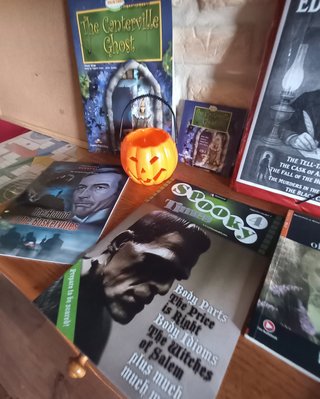 Lote libros Halloween profesor colegio