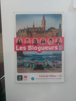 Les blogueurs 3 Livre de l ́élève+ MP3. A2.1