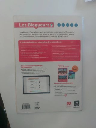 Les blogueurs 3 Livre de l ́élève+ MP3. A2.1