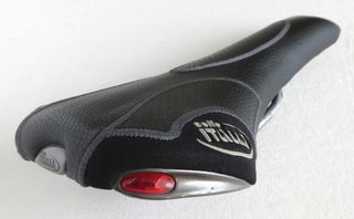 Sella Italia bici da corsa vintage con luci