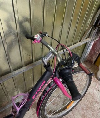 Bicicleta BTWIN niña/mujer rosa