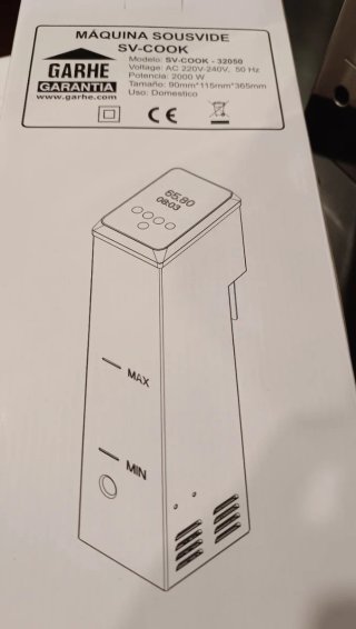 Máquina Sous Vide Garhe SV-COOK