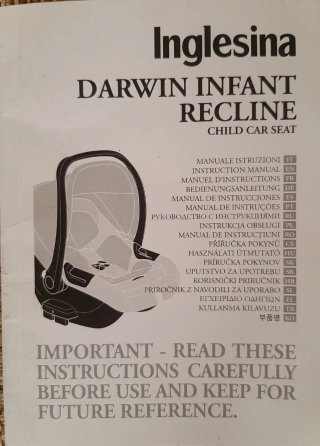 Silla de coche Inglesina Darwin Infant Recline