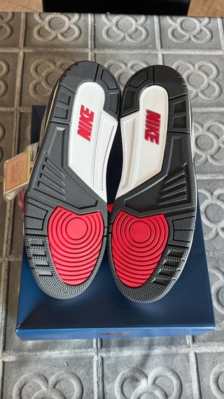 Air Jordan 3 Retro Levi's Negro Denim Talla 42 DS