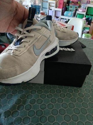 Nike Air Max Talla 35 Beige/Azul