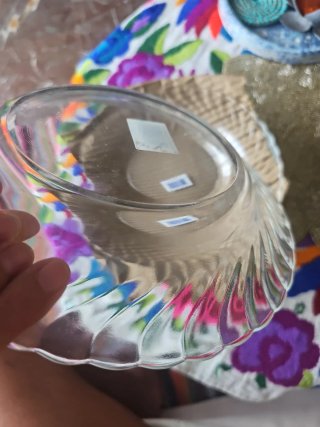 Platos Duralex de Vidrio Transparente