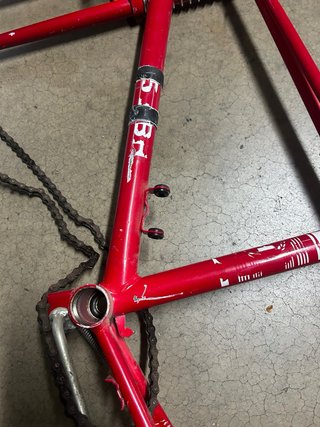Cuadro Bicicross BH Rojo