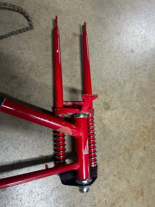 Cuadro Bicicross BH Rojo