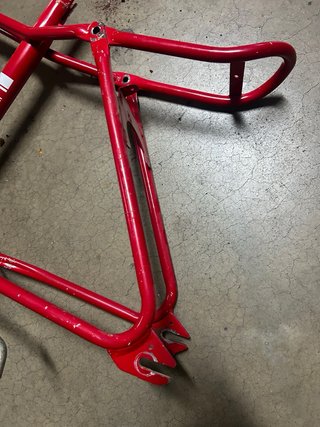 Cuadro Bicicross BH Rojo
