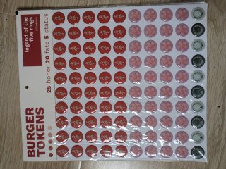 Burger Tokens: Legend of the Five Rings