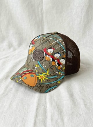 Gorra Gucci x Disney Donald Duck Marrón Multicolor