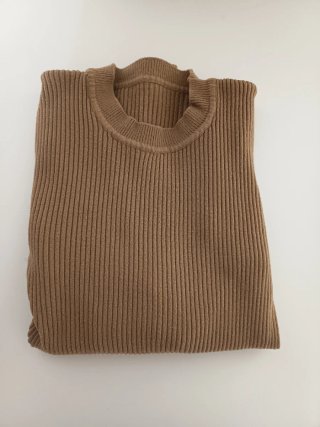 Jersey marrón/dorado talla M