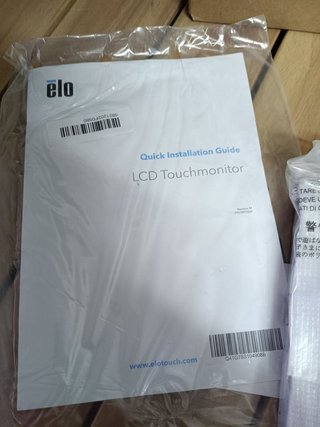 Monitor - ELO TOUCH SYSTEMS 1002L, 10,1 ", Full-HD, 8 ms, Negro