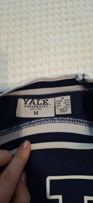 Sudadera Yale Azul