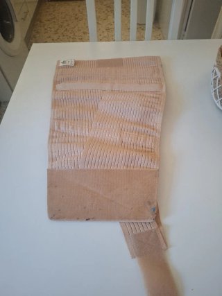 Faja Lumbar Beige Soporte Cintura