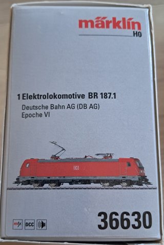Marklin 36630 Locomotora Eléctrica BR 187.1 DB AG