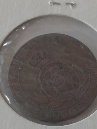 Moneda Isabel II 2 1/2 Escudos 1867