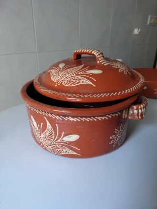 TARTERAS DE BARRO PARA DECORAR están rajadas