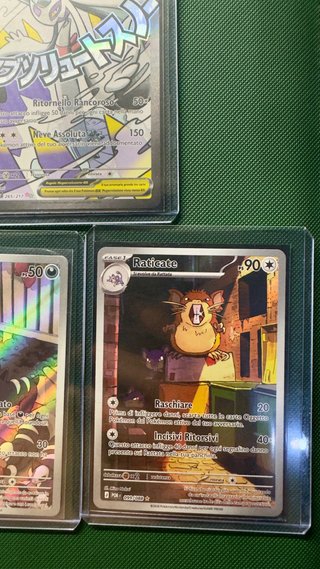 Carte Pokemon Lotto Mega Ex AR Ita