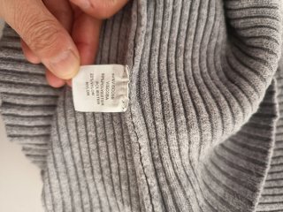Jersey Moda Impresion Gris Talla M