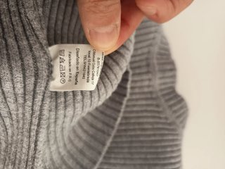 Jersey Moda Impresion Gris Talla M