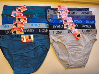 12 Calzoncillos UOMO Algodón XL