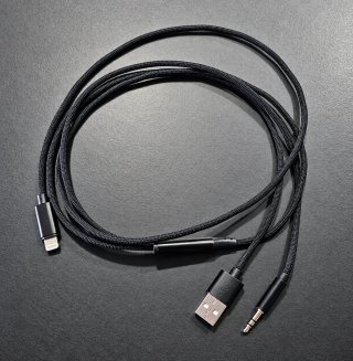 Cable Lightning iPhone AUX 3.5mm USB